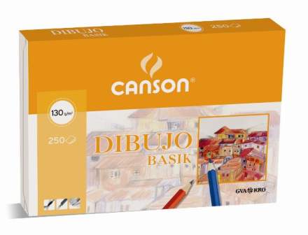 (L) LAMINA DIBUJO GUARRO BASIK A3 CAJA 250 UDS