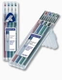 BOLIGRAFO STAEDTLER SET TRIPLUS BALL F 431 FSB4