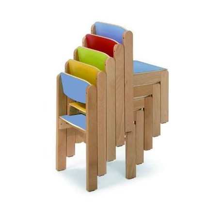 SILLA INFANTIL MADERA