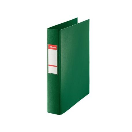 (L) CARPETA PLASTICO 2 ANILLAS MIXTA 40 MM VERDE