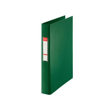 (L) CARPETA PLASTICO 2 ANILLAS MIXTA 25 MM VERDE