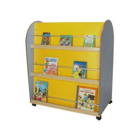 MUEBLE EXPOSITOR LIBROS DOS CARAS 