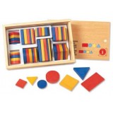 (L) BLOQUES LOGICOS MADERA PEQUEÑO JG-51100