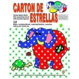 CARTULINA ESTRELLAS 24X32 COLORES NORMALES B/12H