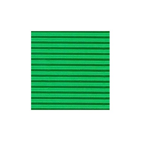 CARTON ONDULADO 50X65 CMS VERDE CLARO