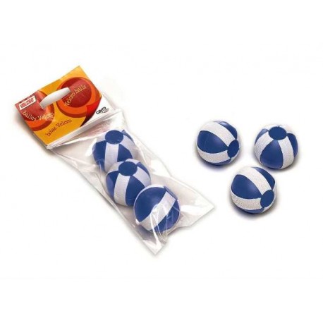 (L) PELOTAS VELCRO SET 3 UDS