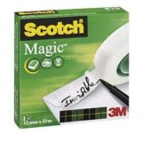 (L) CINTA ADHESIVA INVISIBLE SCOTCH MAGIC 33X12 MM