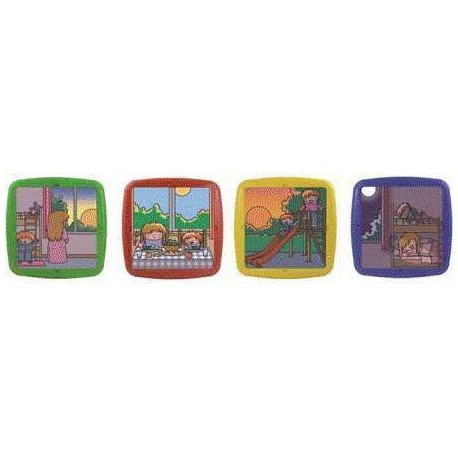 (L) SET 4 PUZZLES NOCHE/DÍA/AMANECER/ATARDECER 
