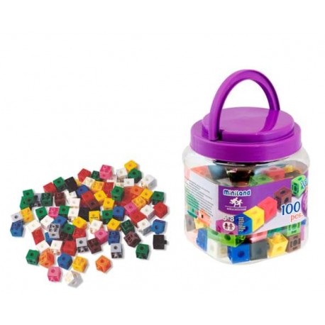 POLICUBOS ACTIVITY CUBES 2 CMS BOTE 100 UDS