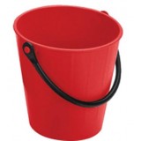 CUBO PLASTICO RESISTENTE 16.5 CM ROJO MDF001-09