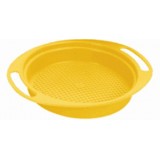 TAMIZ PLASTICO RESISTENTE 16.5CM AMARILLO MDF005-0