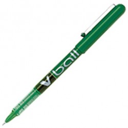 ROTULADOR PILOT V-BALL VERDE