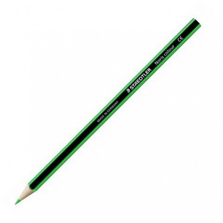 (L) LAPIZ STAEDTLER NORIS COLOUR C/12 VERDE INTENS