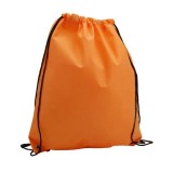 MOCHILA CON CUERDA NARANJA