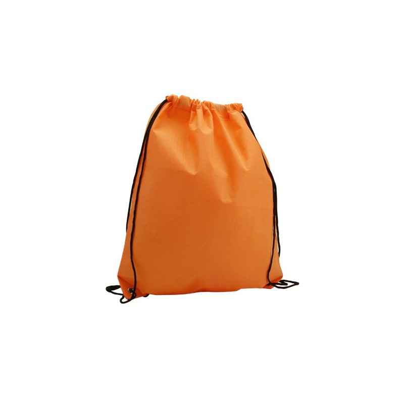 MOCHILA CON CUERDA NARANJA