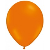 (L) GLOBOS CLASICOS UNICOLOR B/100 NARANJA