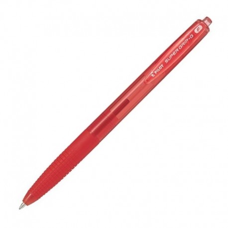 BOLIGRAFO PILOT SUPER G ROJO