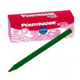 (L) CERAS PLASTIDECOR C/25 VERDE CLARO
