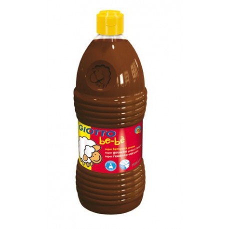 TEMPERA LIQUIDA GIOTTO BE-BE 1000 ML MARRON