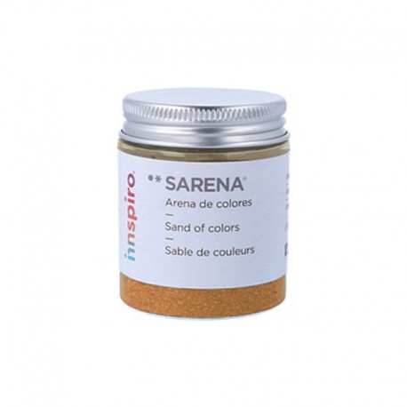 ARENILLA DE COLORES 110 GR. OCRE