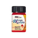 (L) PINTURA MARMOL HOBBY LINE 20 ML ROJA