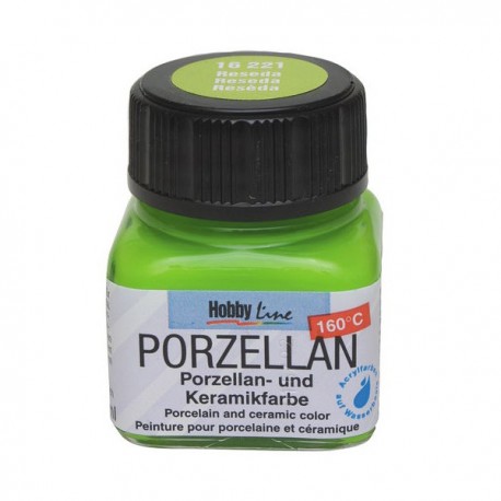 PINTURA CERAMICA HOBBY LINE 20 ML VERDE CLARO