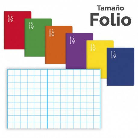 LIBRETA FOLIO ESCOLOFI 50H CUADRICULA 4X4