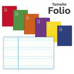 LIBRETA FOLIO ESCOLOFI 50H PAUTA 2,5