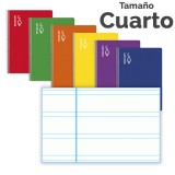 CUADERNO CUARTO ESCOLOFI 50H PAUTA 2,5