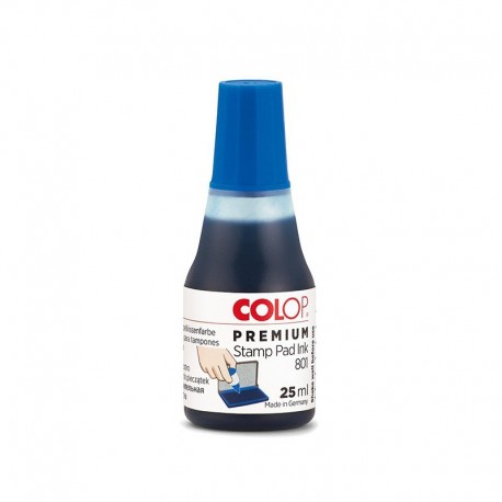 TINTA DE SELLAR PARA TAMPON 25ML AZUL