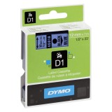 (L) CINTA DYMO D1 12MM X 7M NEGRO/AZUL 45016