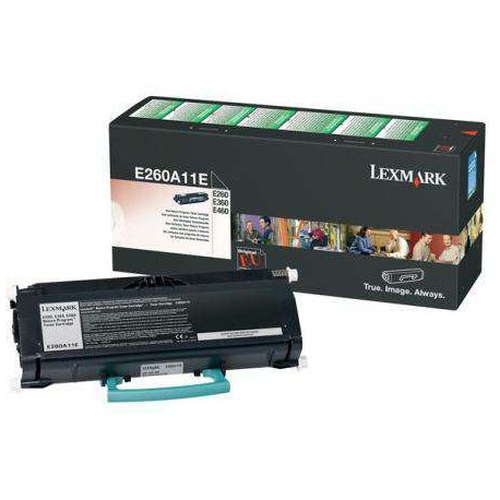 TONER ORIGINAL LEXMARK E260, E360, E460 RETORNABLE