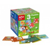 CUBO 3 PUZZLES DIFERENTES