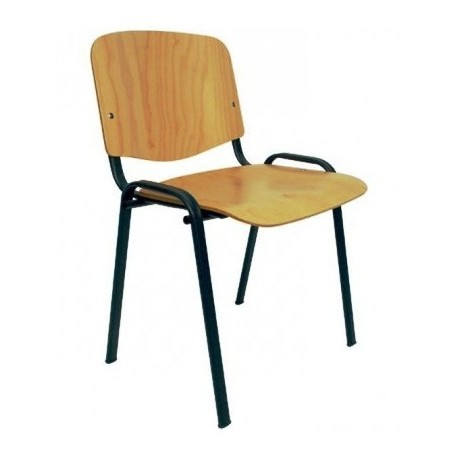 SILLA ISO MADERA SIN BRAZOS