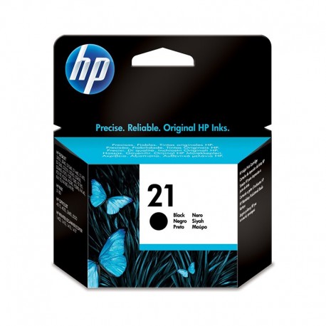 CARTUCHO ORIGINAL HP Nº 21 - NEGRO