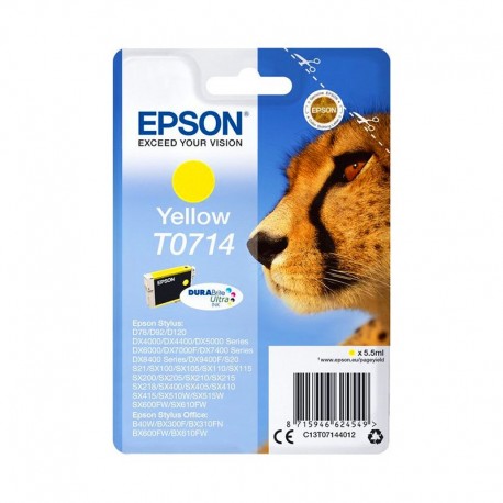 CARTUCHO ORIGINAL EPSON T0714 - AMARILLO