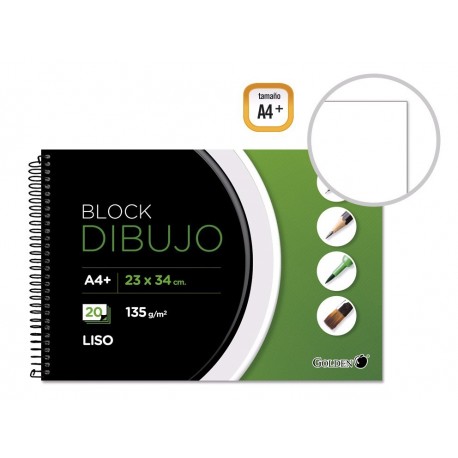 BLOC DIBUJO FOLIO LISO 20H 130 GRS