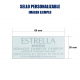 SELLO PRINTER 50 30X69MM PERSONALIZABLE