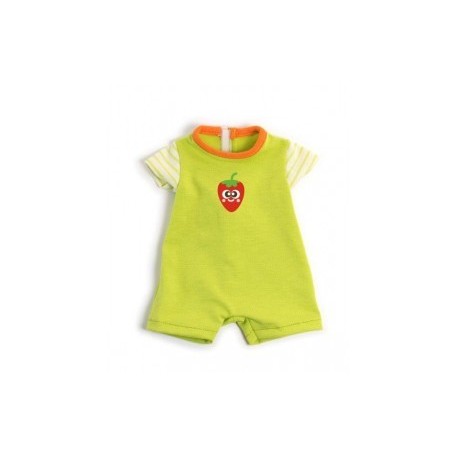 (L) PIJAMA CALOR VERDE PARA MUÑECOS DE 38-40 CM