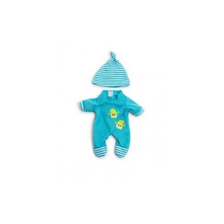 (L) PIJAMA FRIO AZUL PARA MUÑECOS DE 21 CM