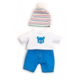 CONJUNTO FRIO JERSEY PARA MUÑECOS 21 CM