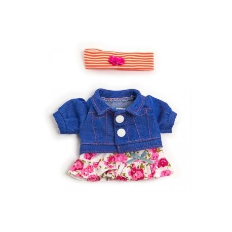 (L) CONJUNTO ENTRETIEMPO FLOR PARA MUÑECOS DE 21 C