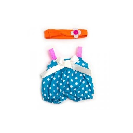 (L) CONJUNTO CALOR PETO PARA MUÑECOS DE 21 CM