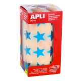 GOMETS APLI ESTRELLAS GRANDES AZUL METAL 12052