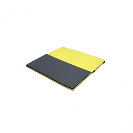 COLCHONETA 120X60X5 20 KGS AMARILLO - GRIS