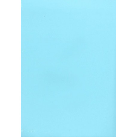 Papel Color A4 80 Grs 100 H Azul Claro