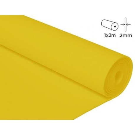 ROLLO DE GOMA EVA 100X200 CMS AMARILLO