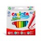 ROTULADOR CARIOCA JUMBO 24 COLORES SURTIDOS