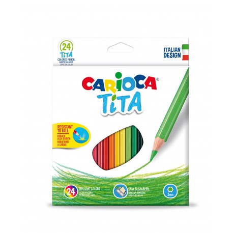 LAPIZ COLOR CARIOCA C/24 UDS SURTIDOS