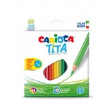 LAPIZ COLOR CARIOCA C/24 UDS SURTIDOS